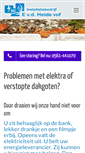 Mobile Screenshot of installatiebedrijfvanderheide.nl
